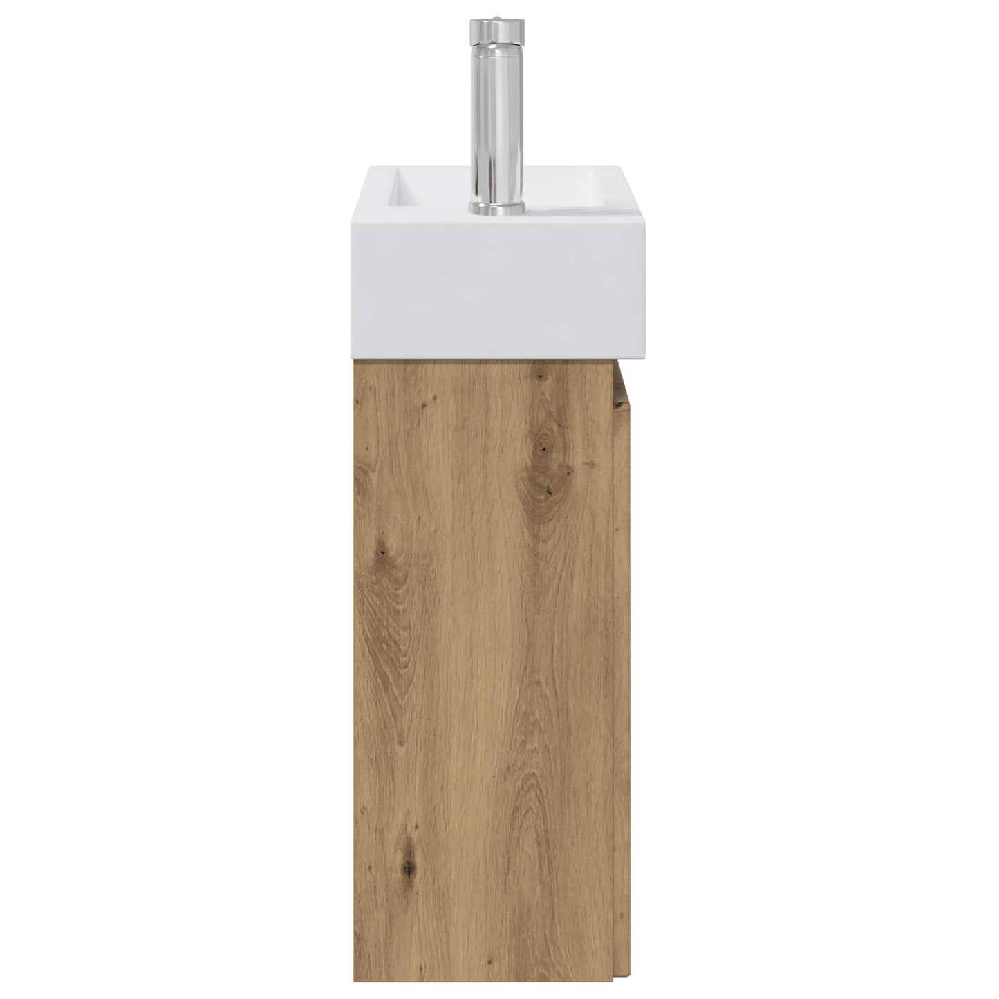 Bathroom Vanity Unit with Tap Artisan Oak 45.5 x 25.5 x 84 cm