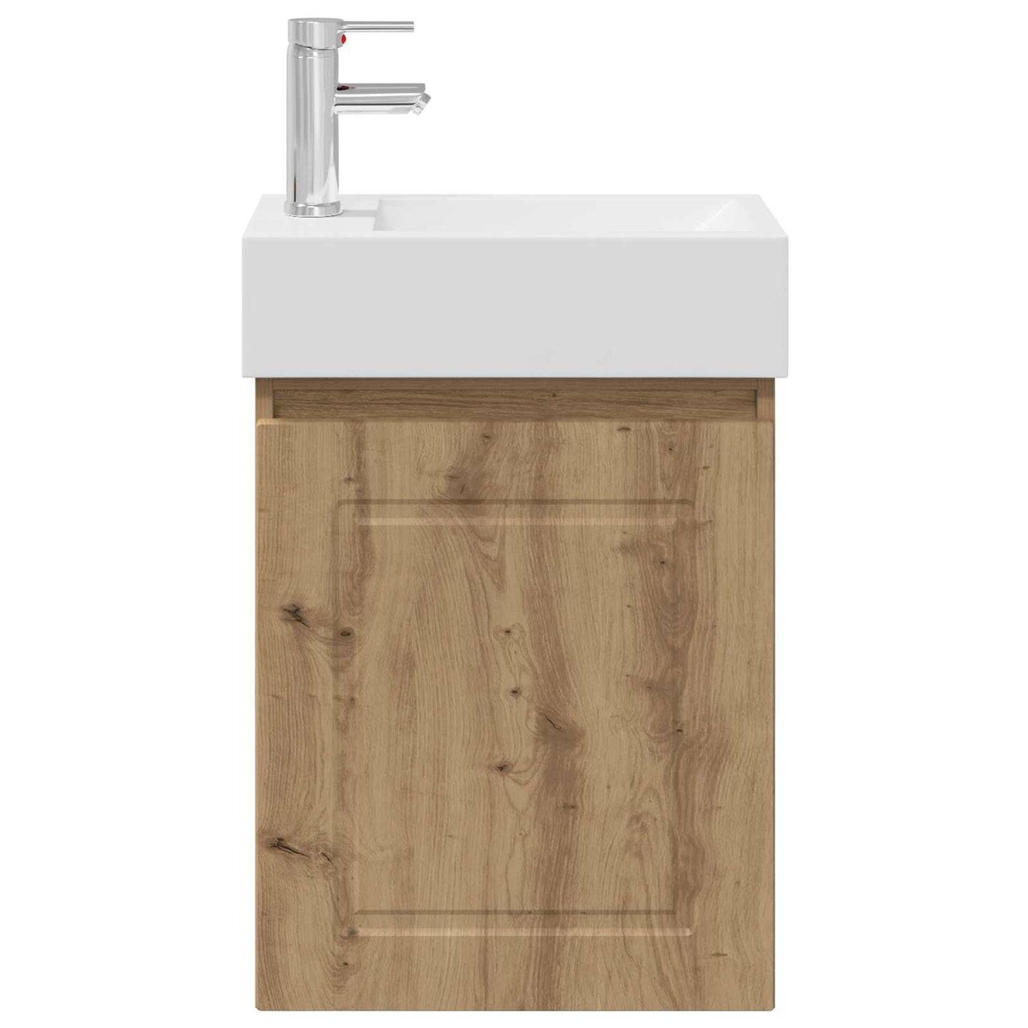 Bathroom Vanity Unit with Tap Artisan Oak 45.5 x 22.5 x 84 cm