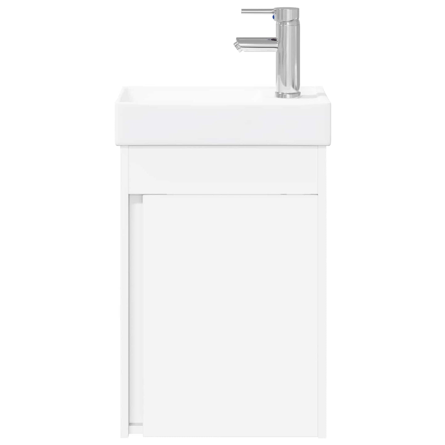 Bathroom Vanity Unit with Tap White 40.5 x 22.5 x 62 cm