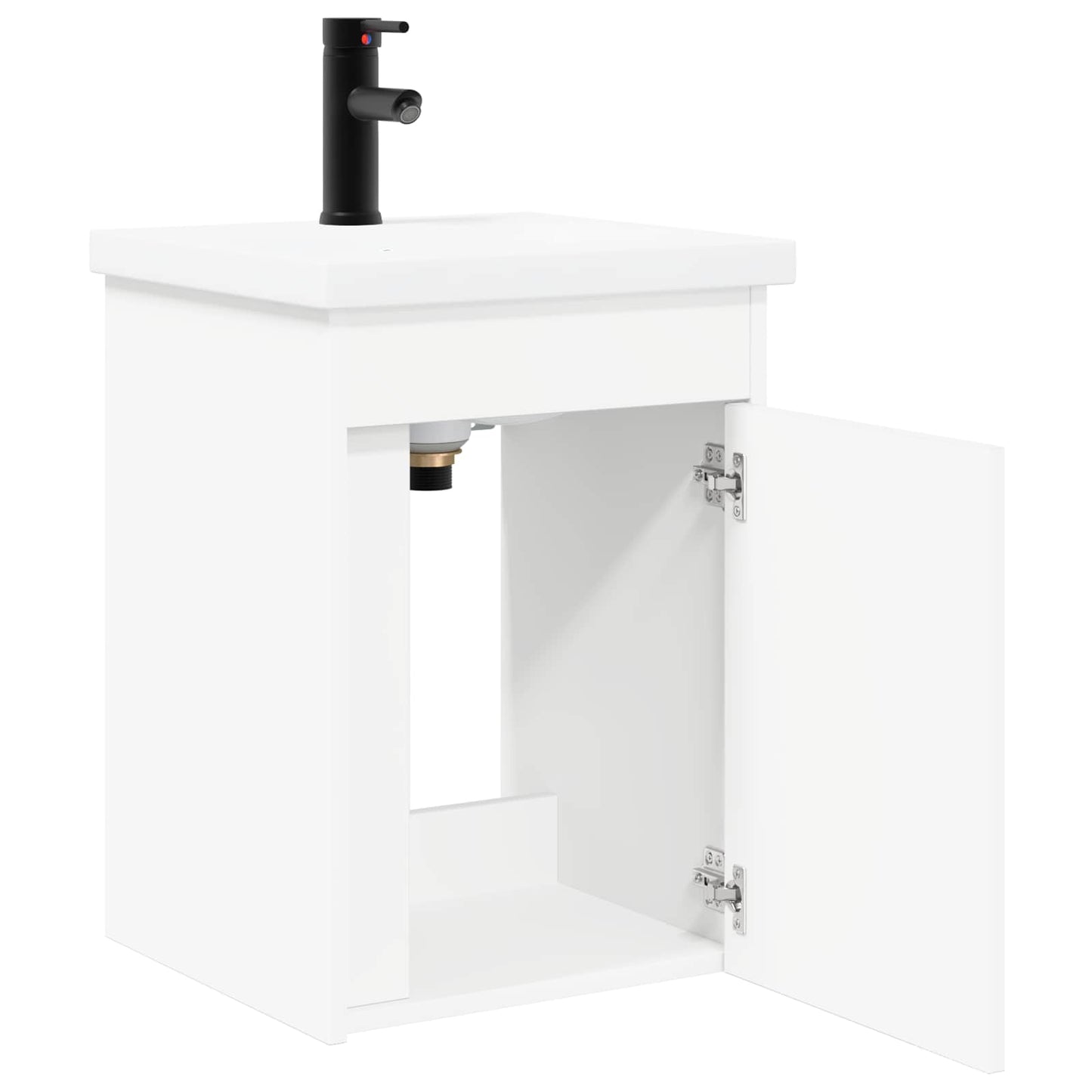Bathroom Vanity Unit with Tap White 42 x 40 x 74.5 cm