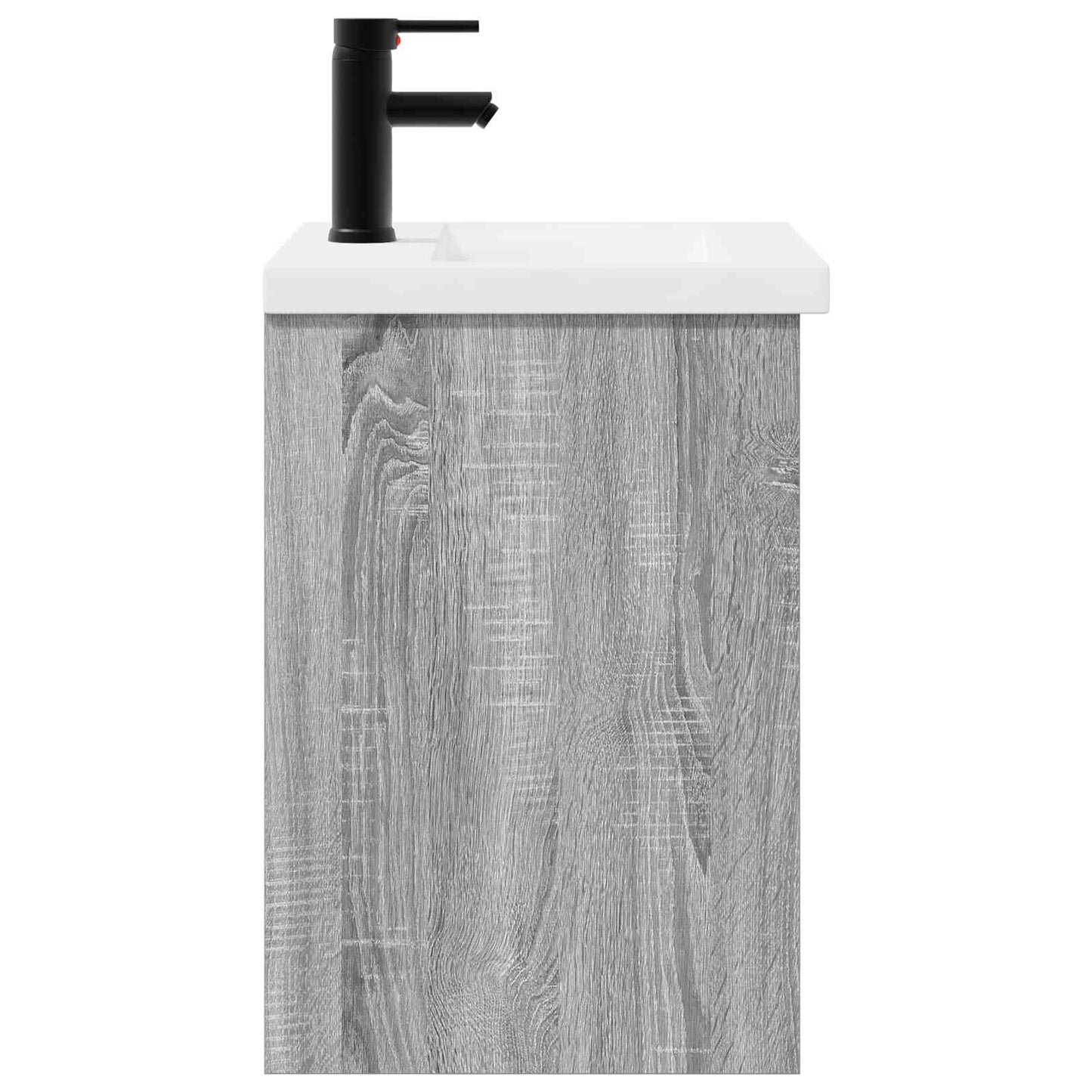 Bathroom Vanity Unit with Tap Grey Sonoma 42 x 40 x 74.5 cm