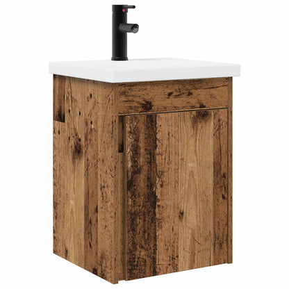 Bathroom Vanity Unit with Tap Old Wood 42 x 40 x 74.5 cm
