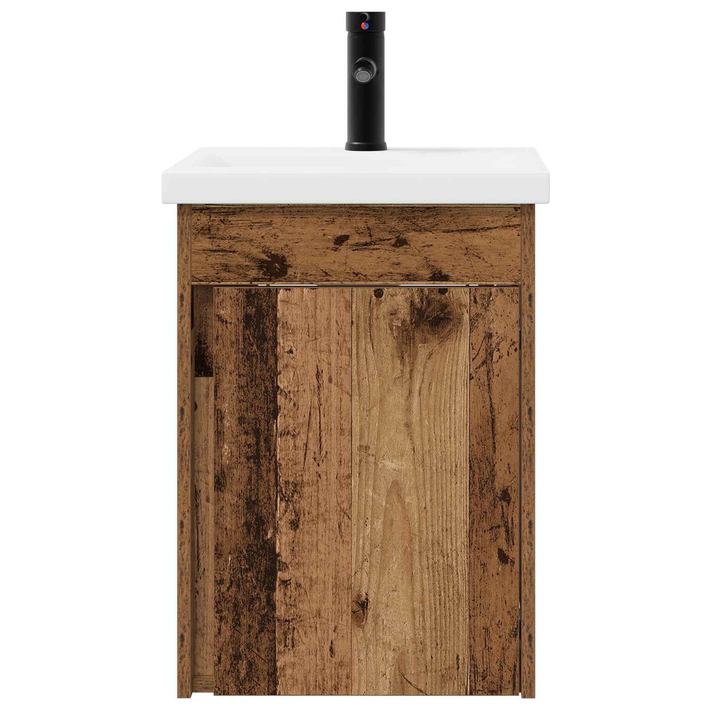 Bathroom Vanity Unit with Tap Old Wood 42 x 40 x 74.5 cm