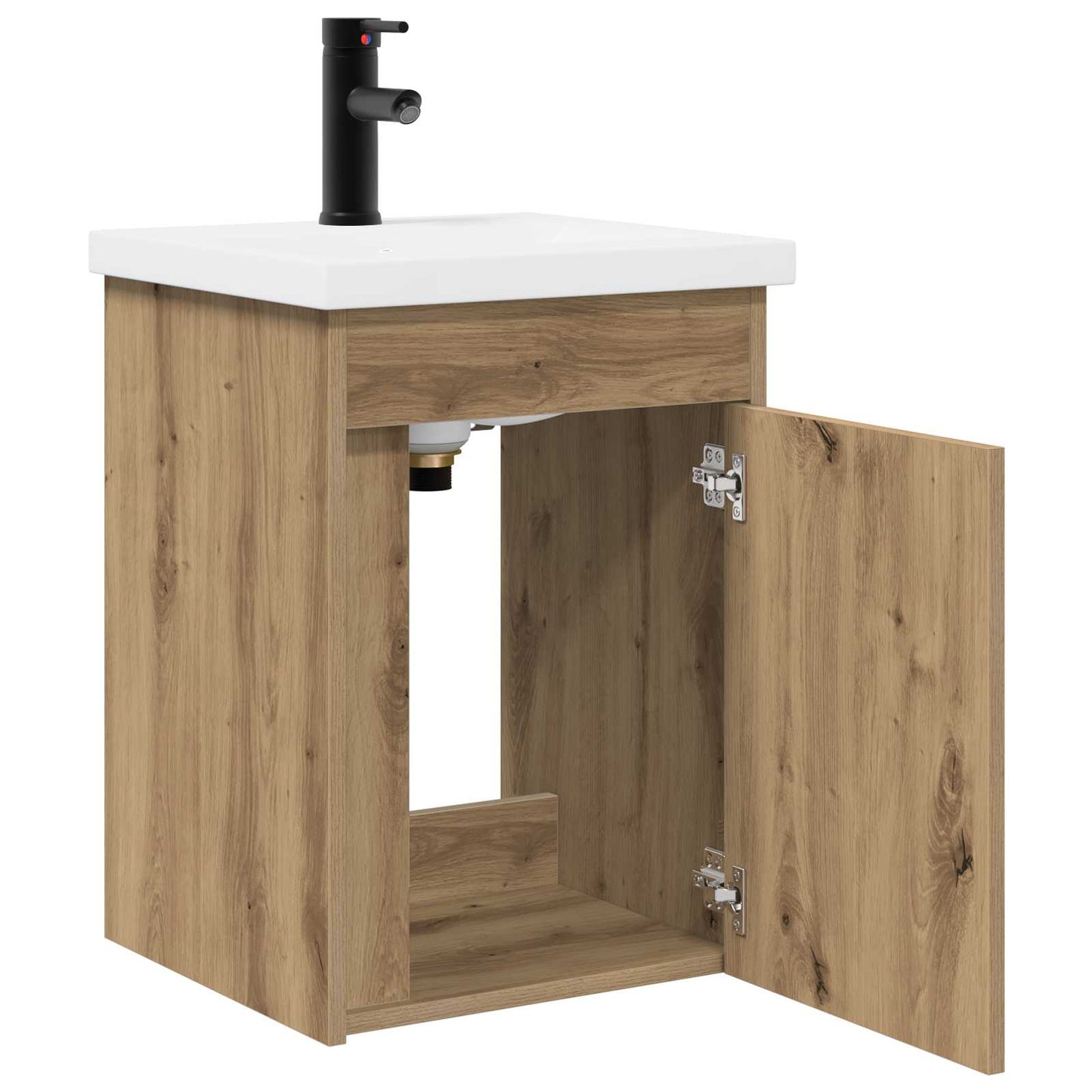 Bathroom Vanity Unit with Tap Artisan Oak 42 x 40 x 74.5 cm