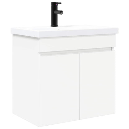 Bathroom Vanity Unit with Tap White 61 x 40 x 74.5 cm