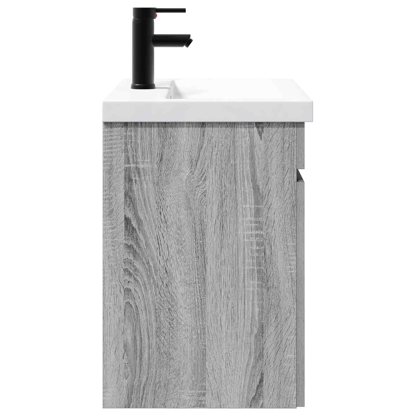 Bathroom Vanity Unit with Tap Grey Sonoma 61 x 40 x 74.5 cm