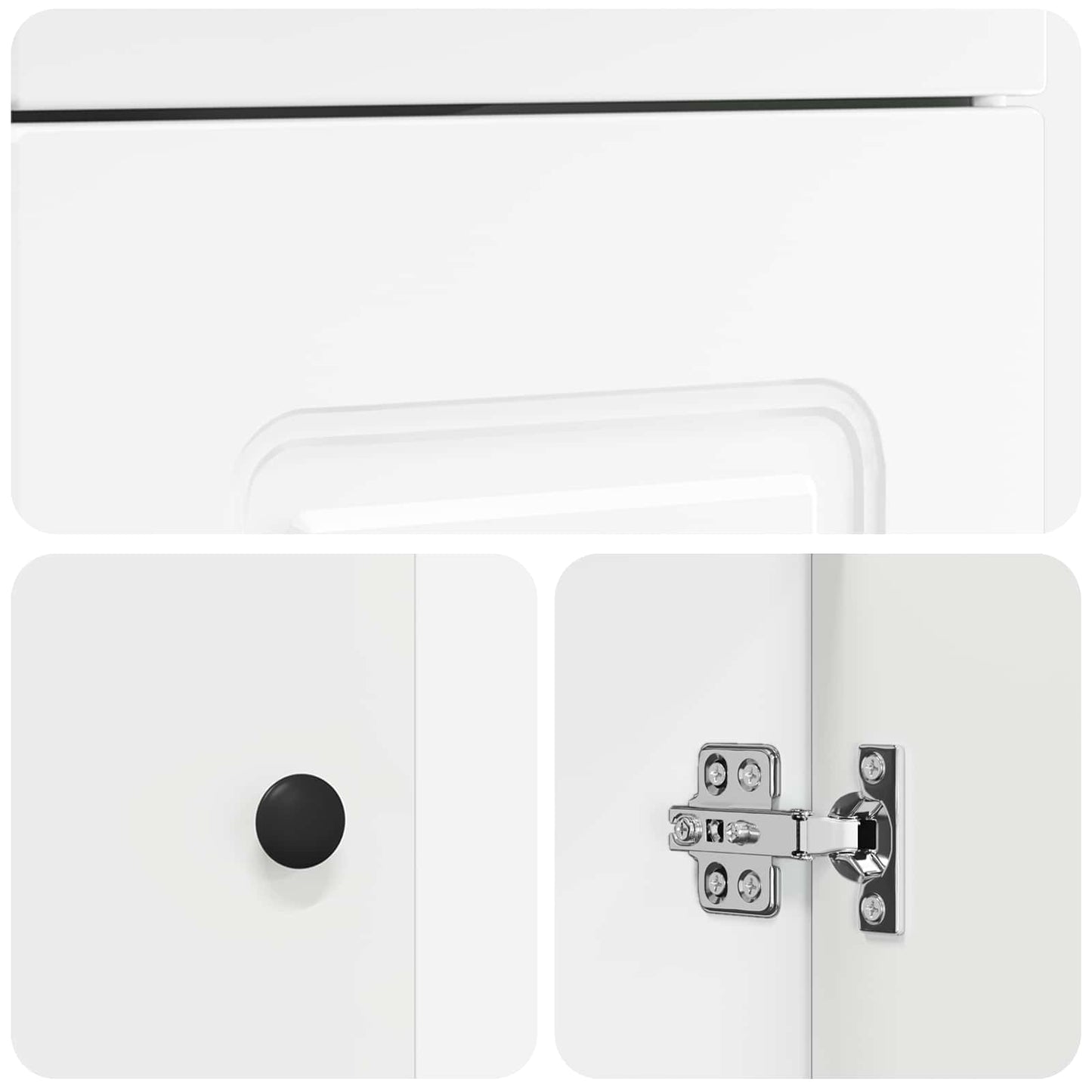 Bathroom Vanity with Sink White 42 x 40 x 84.5 cm