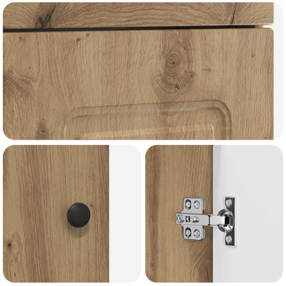 Bathroom Vanity with Sink Artisan Oak 42 x 40 x 84.5 cm