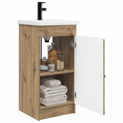 Bathroom Vanity with Sink Artisan Oak 42 x 40 x 84.5 cm
