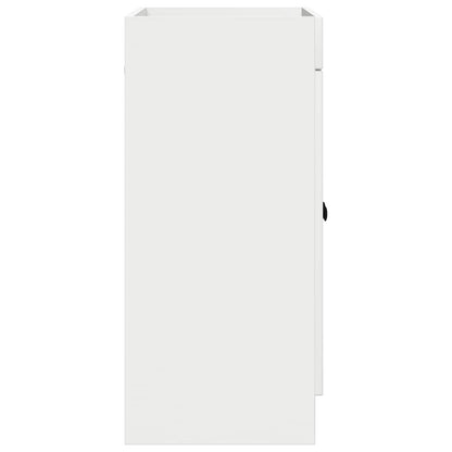 Bathroom under Sink Cabinet White 56 x 37.5 x 81 cm
