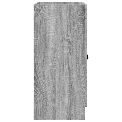 Bathroom under Sink Cabinet Grey Sonoma 56 x 37.5 x 81 cm