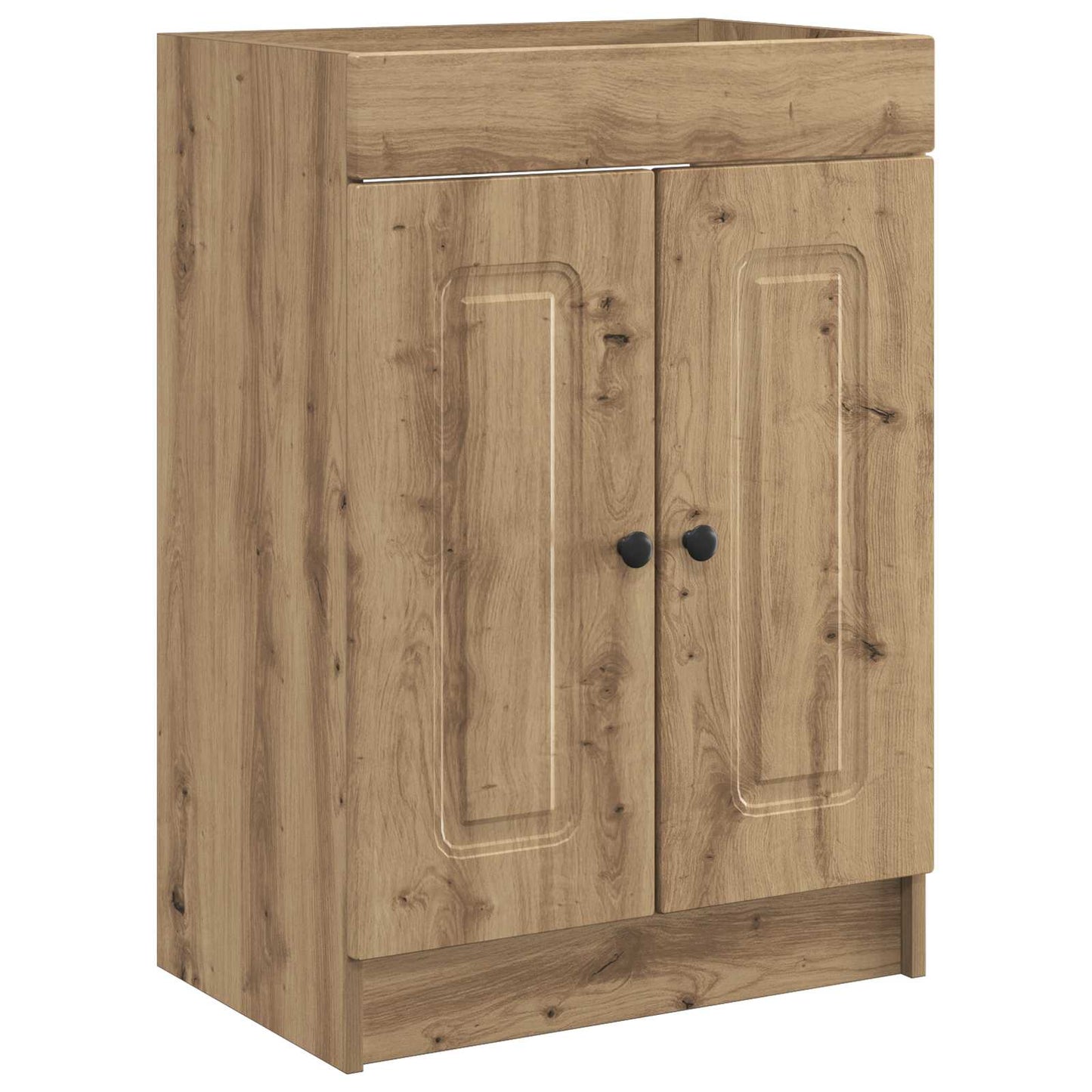 Bathroom under Sink Cabinet Artisan Oak 56 x 37.5 x 81 cm