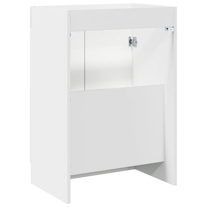 Bathroom under Sink Cabinet White 78.5 x 37.5 x 81 cm