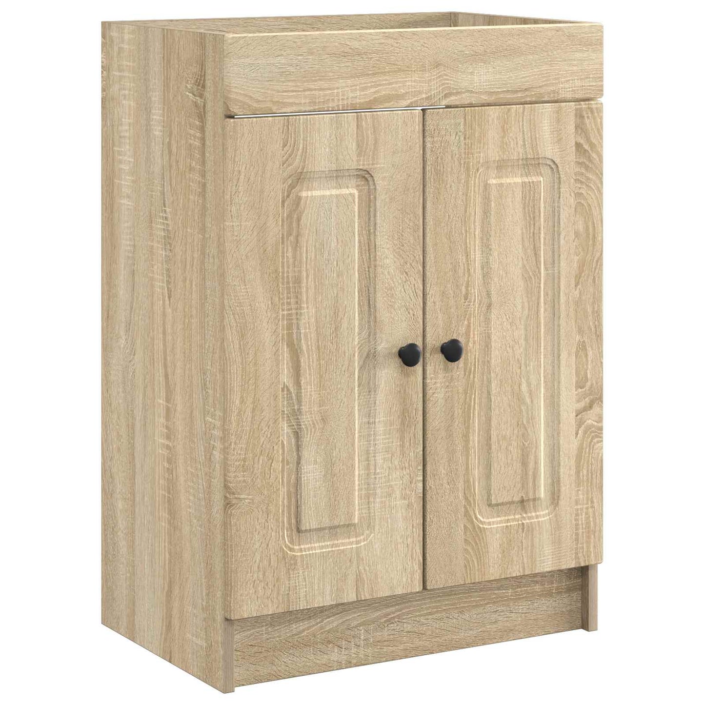 Bathroom under Sink Cabinet Sonoma Oak 78.5 x 37.5 x 81 cm