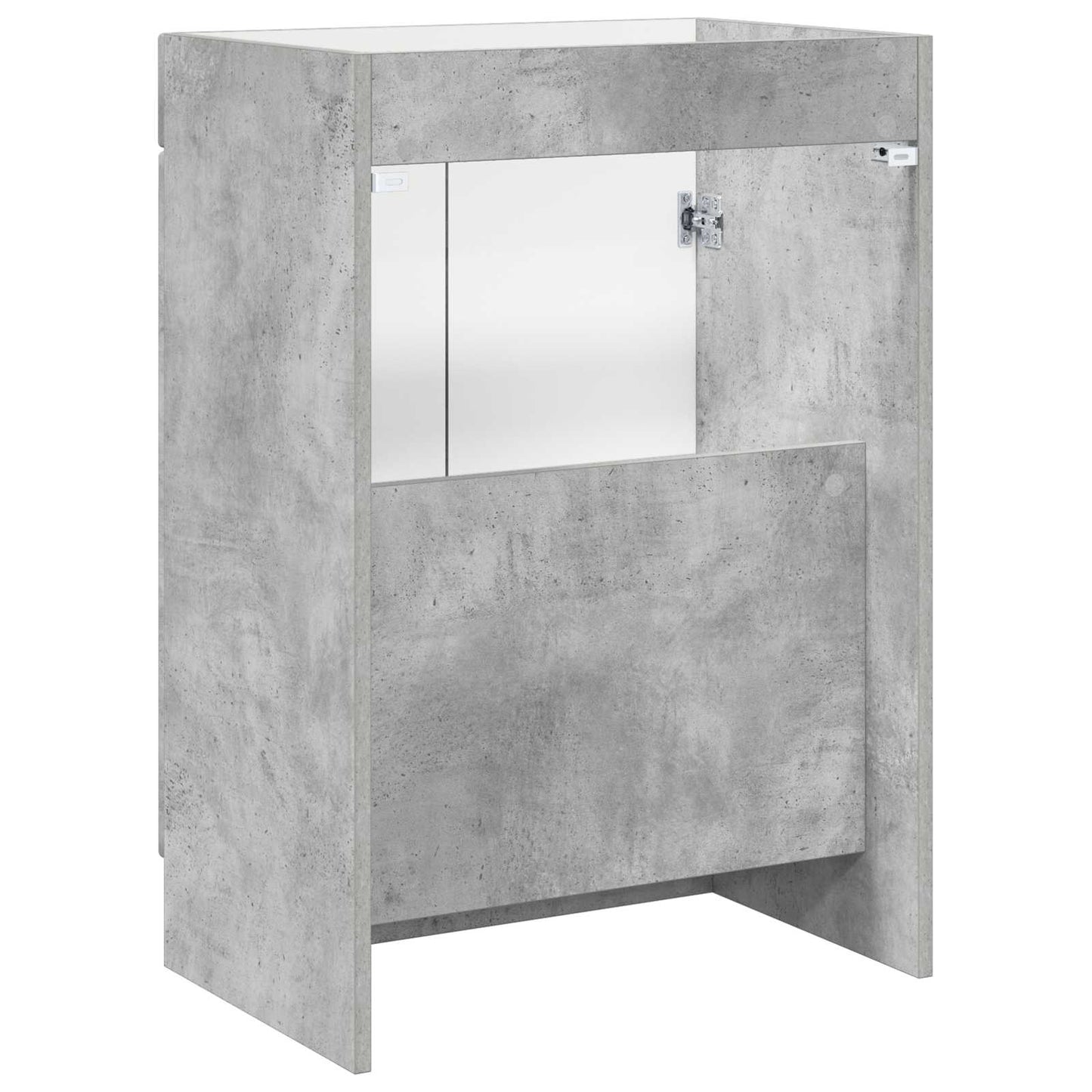 Bathroom under Sink Cabinet Concrete Grey 78.5 x 37.5 x 81 cm