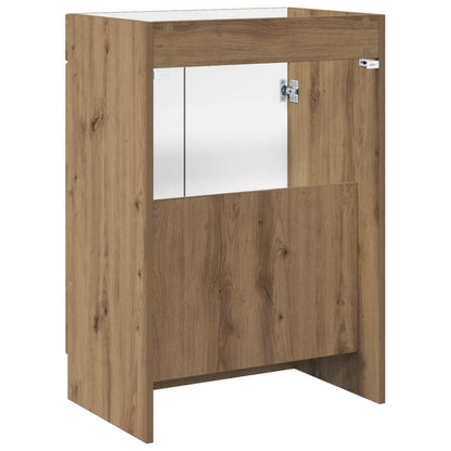 Bathroom under Sink Cabinet Artisan Oak 78.5 x 37.5 x 81 cm