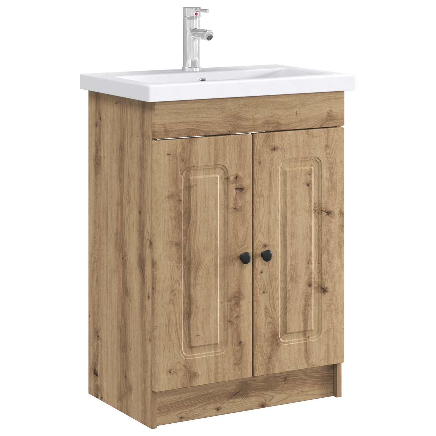 Bathroom under Sink Cabinet Artisan Oak 78.5 x 37.5 x 81 cm