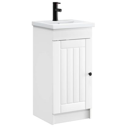Bathroom Vanity with Sink White 42 x 40 x 84.5 cm