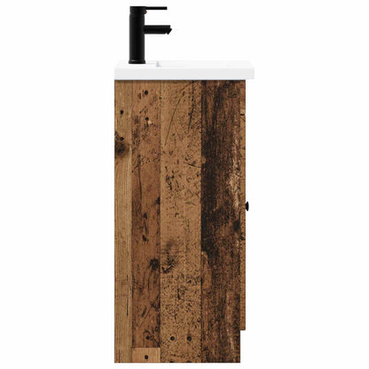 Bathroom Vanity with Sink Old Wood 42 x 40 x 84.5 cm