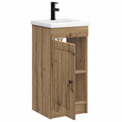 Bathroom Vanity with Sink Artisan Oak 42 x 40 x 84.5 cm