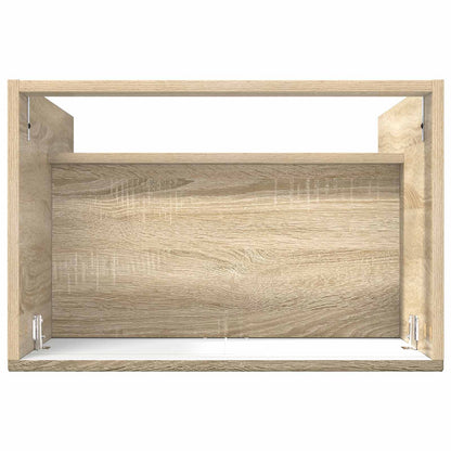 Bathroom under Sink Cabinet Sonoma Oak 56 x 37.5 x 81 cm