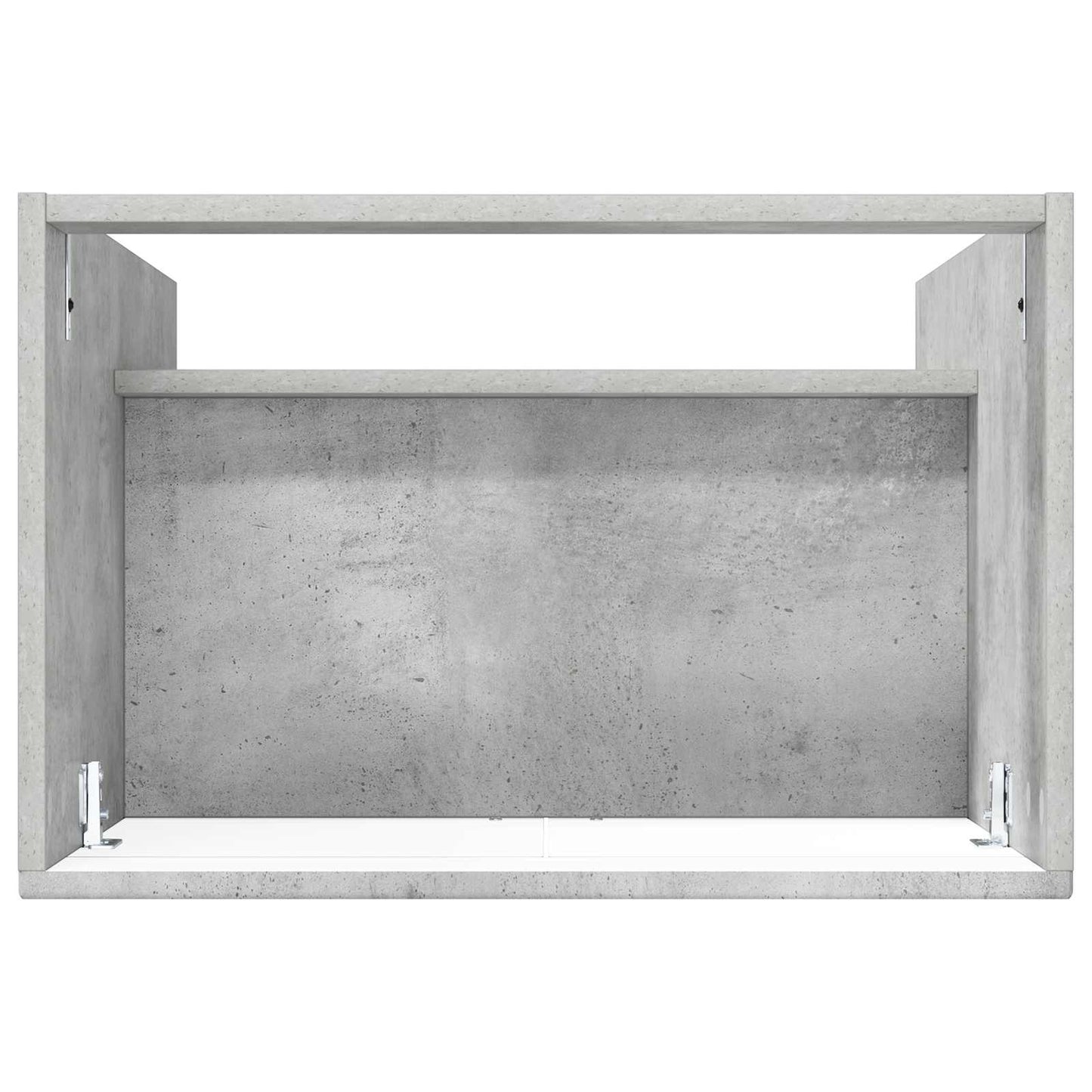 Bathroom under Sink Cabinet Concrete Grey 56 x 37.5 x 81 cm