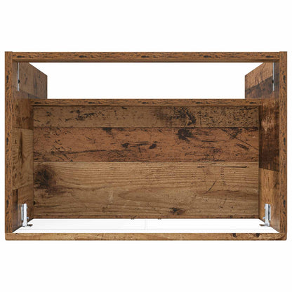 Bathroom under Sink Cabinet Old Wood 56 x 37.5 x 81 cm