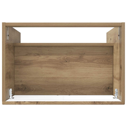 Bathroom under Sink Cabinet Artisan Oak 56 x 37.5 x 81 cm