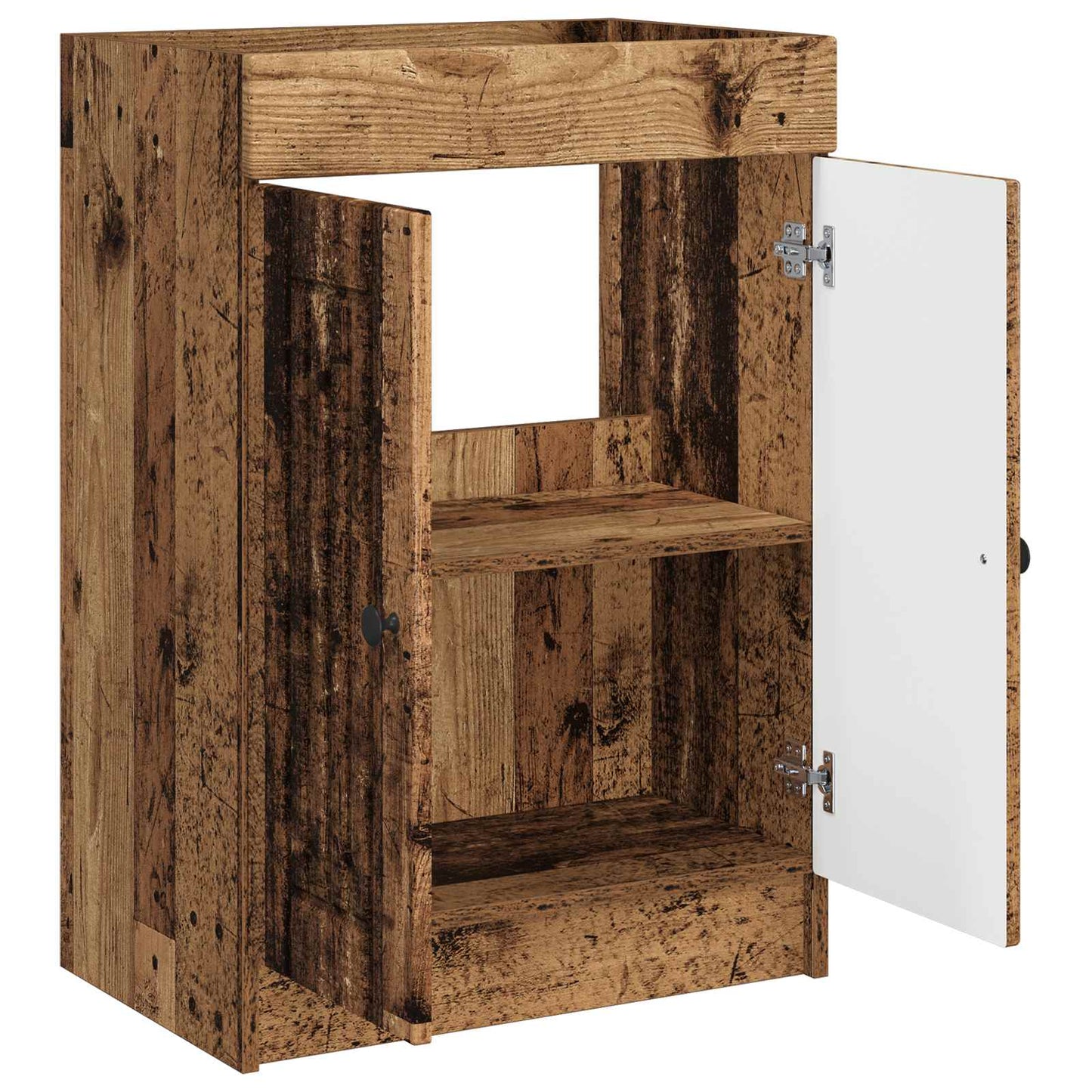 Bathroom under Sink Cabinet Old Wood 78.5 x 37.5 x 81 cm