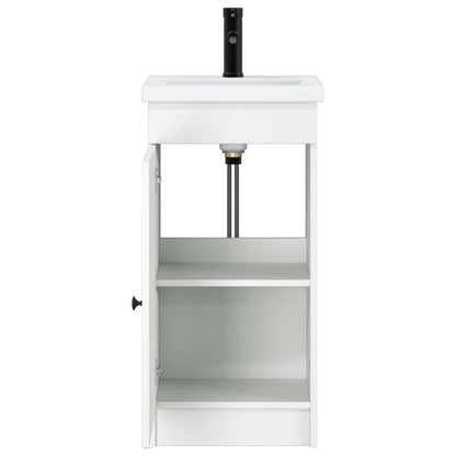 Bathroom Vanity with Sink White 42 x 40 x 84.5 cm