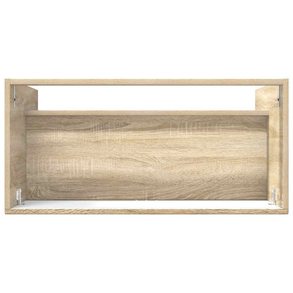 Bathroom under Sink Cabinet Sonoma Oak 56 x 37.5 x 81 cm