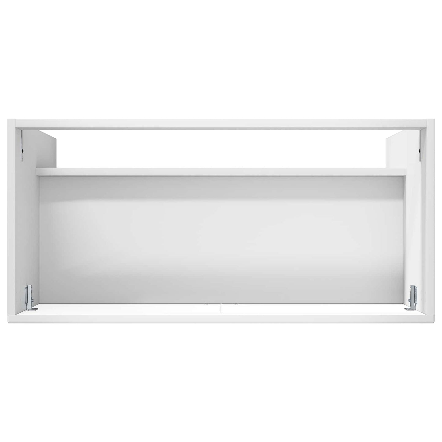 Bathroom under Sink Cabinet High Gloss White 56 x 37.5 x 81 cm