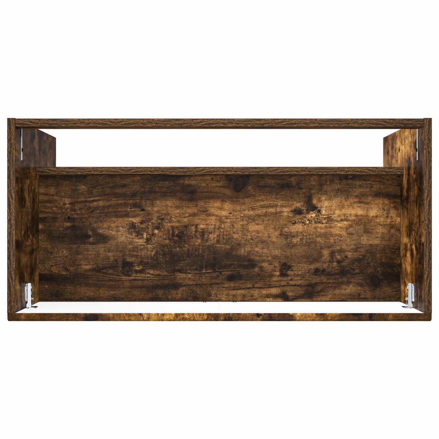 Bathroom under Sink Cabinet Smoked Oak 56 x 37.5 x 81 cm
