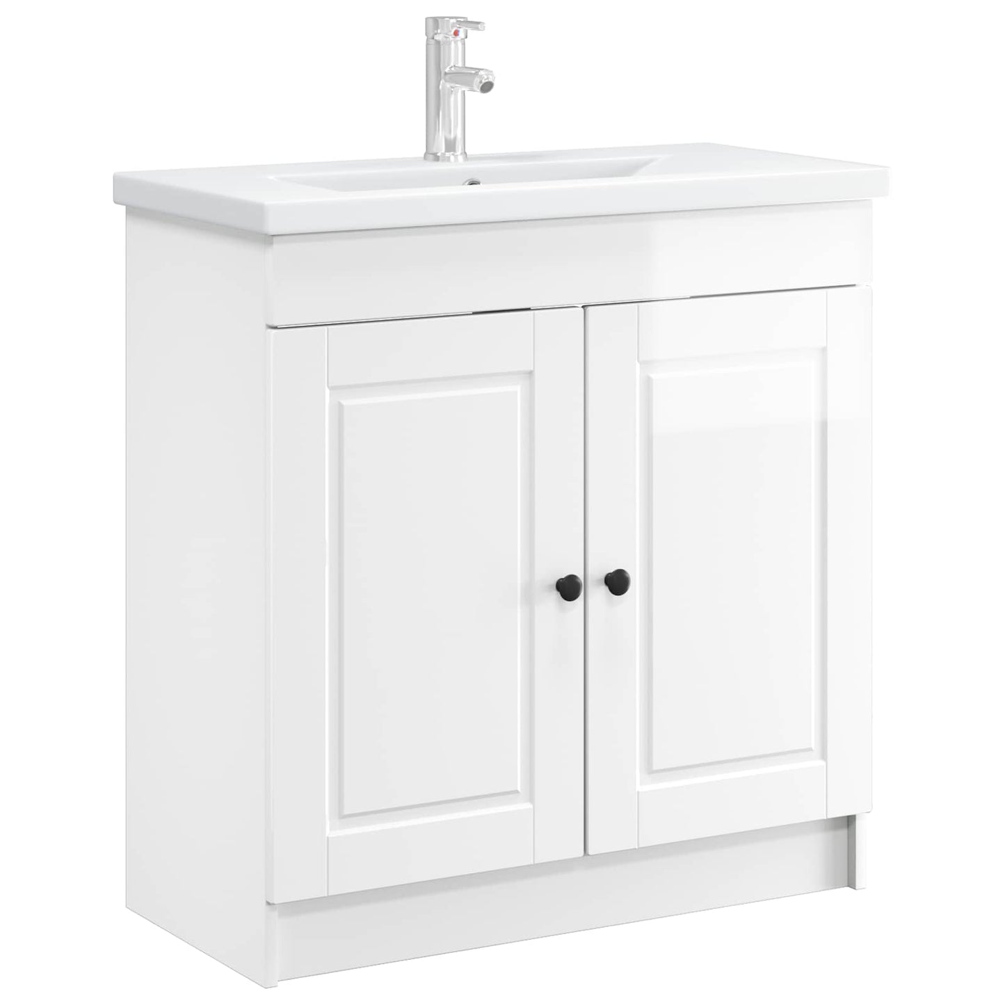 Bathroom under Sink Cabinet High Gloss White