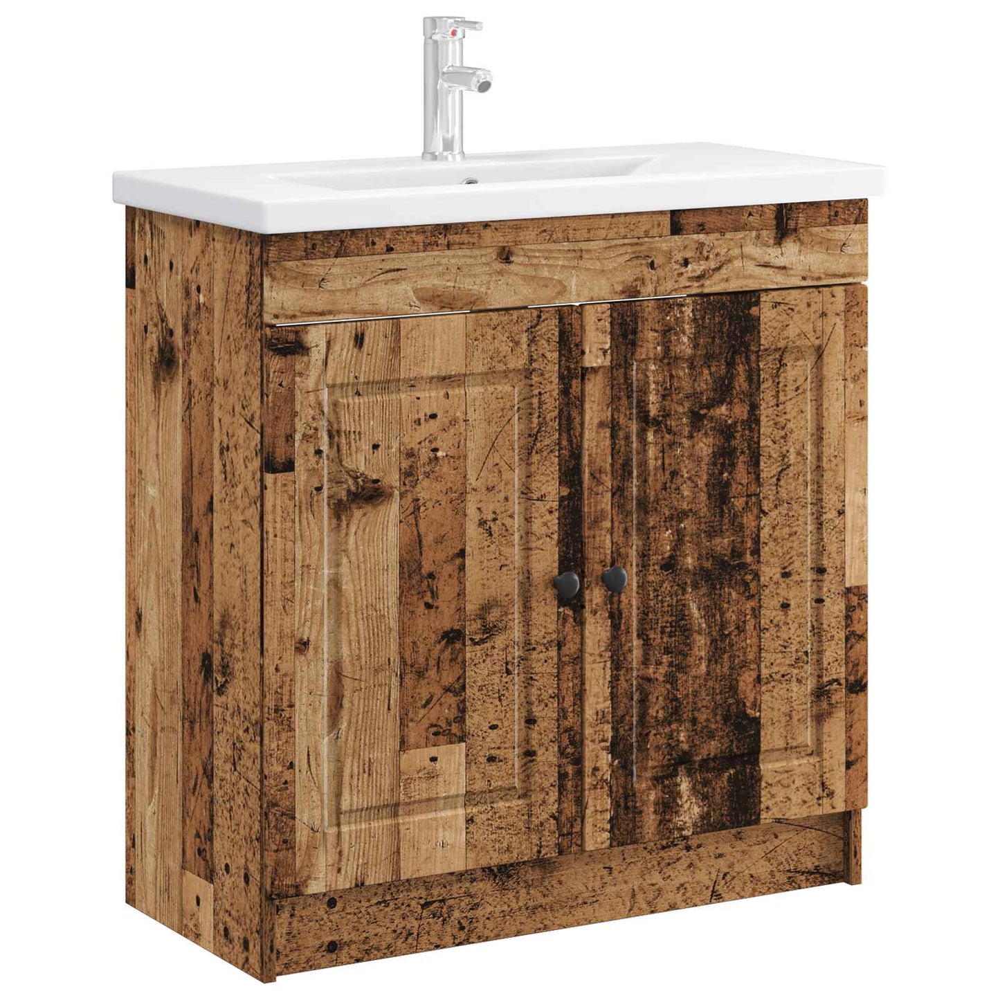 Bathroom under Sink Cabinet Old Wood 78.5 x 37.5 x 81 cm