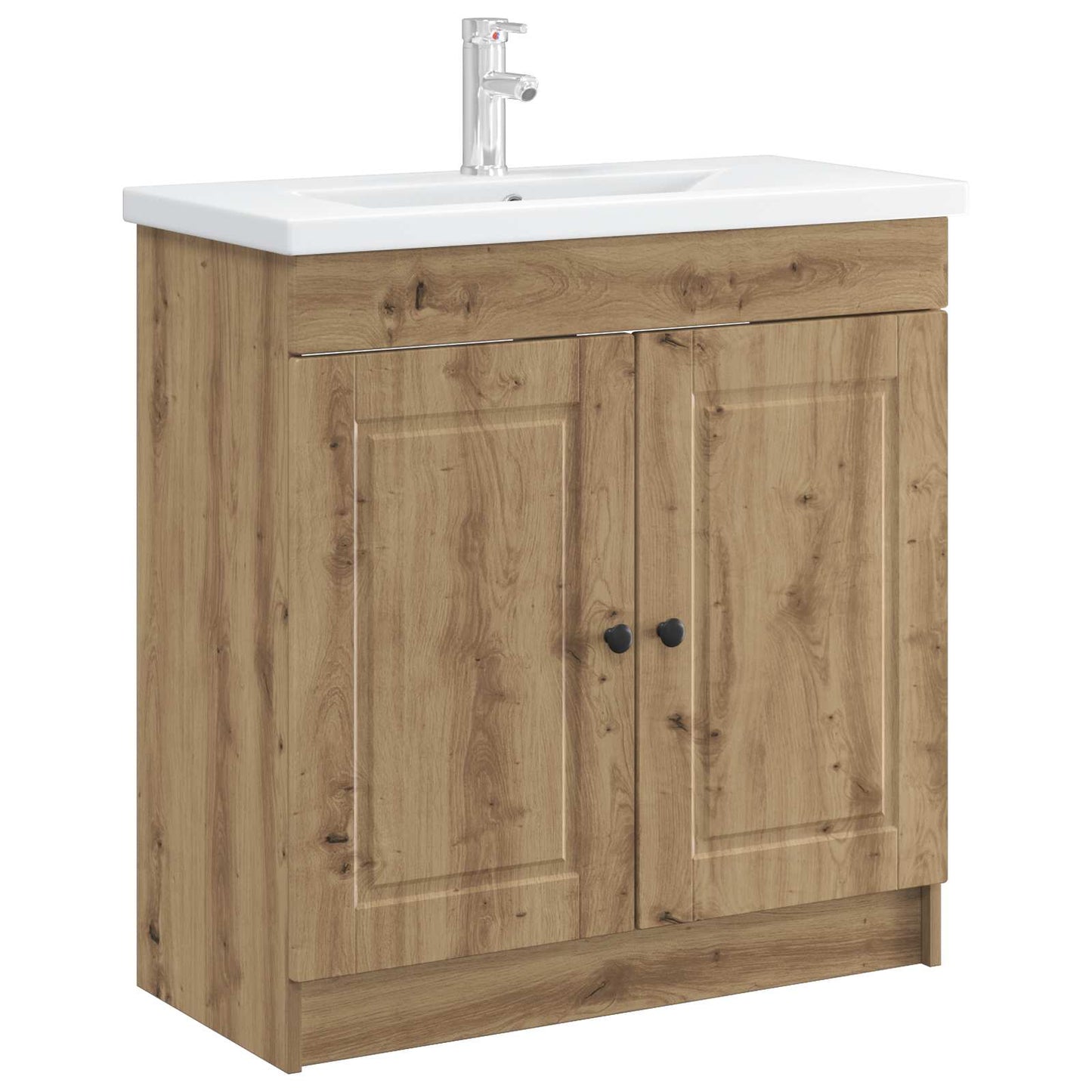 Bathroom under Sink Cabinet Artisan Oak 78.5 x 37.5 x 81 cm