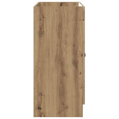 Bathroom under Sink Cabinet Artisan Oak 78.5 x 37.5 x 81 cm