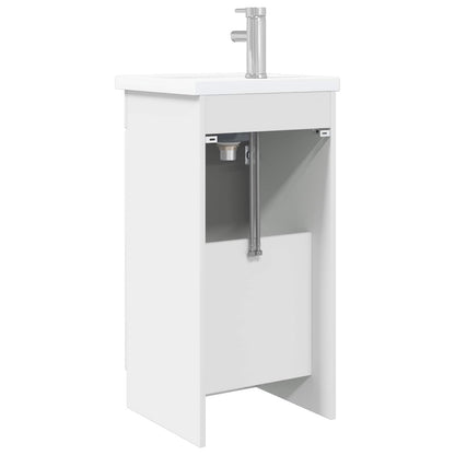 Bathroom Vanity with Sink White 42 x 40 x 84.5 cm