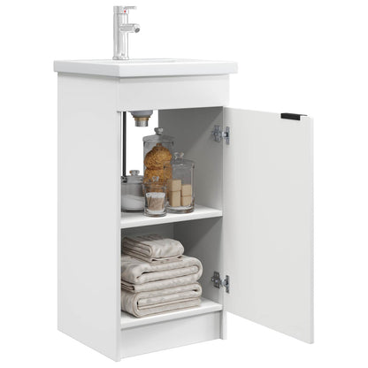 Bathroom Vanity with Sink White 42 x 40 x 84.5 cm