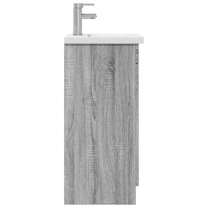 Bathroom Vanity with Sink Grey Sonoma 42 x 40 x 84.5 cm