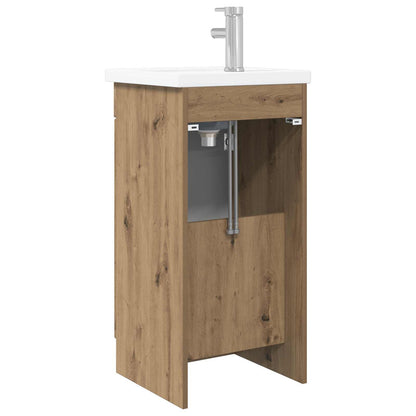 Bathroom Vanity with Sink Artisan Oak 42 x 40 x 84.5 cm