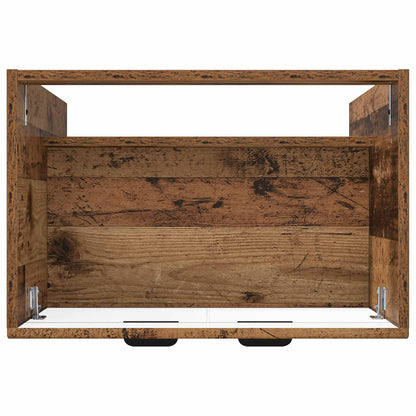 Bathroom under Sink Cabinet Old Wood 56 x 37.5 x 81 cm