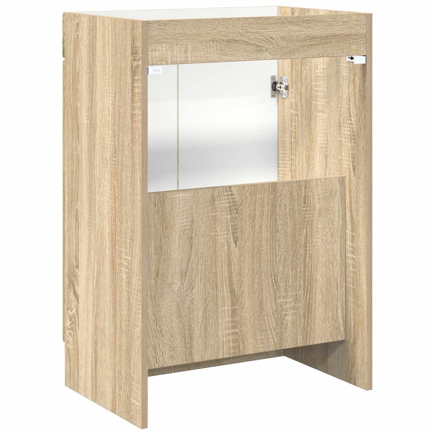 Bathroom under Sink Cabinet Sonoma Oak 78.5 x 37.5 x 81 cm