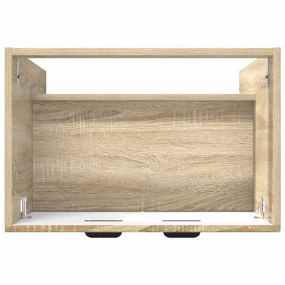 Bathroom under Sink Cabinet Sonoma Oak 78.5 x 37.5 x 81 cm