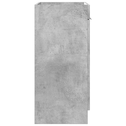 Bathroom under Sink Cabinet Concrete Grey 78.5 x 37.5 x 81 cm