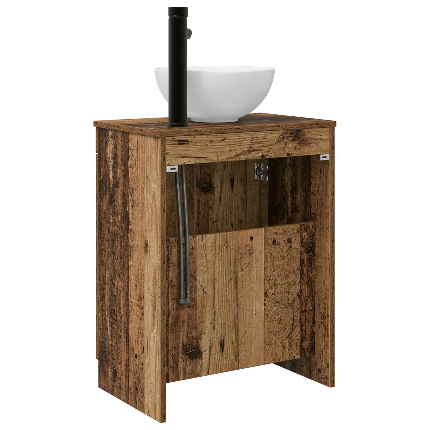 Bathroom Vanity with Sink Old Wood 54 x 35 x 83 cm