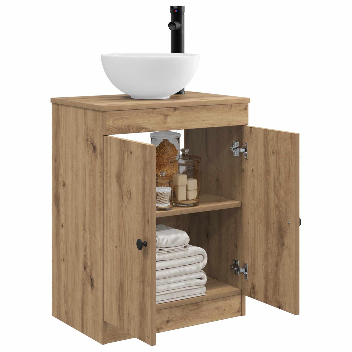 Bathroom Vanity with Sink Artisan Oak 54 x 35 x 83 cm