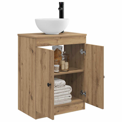 Bathroom Vanity with Sink Artisan Oak 54 x 35 x 83 cm