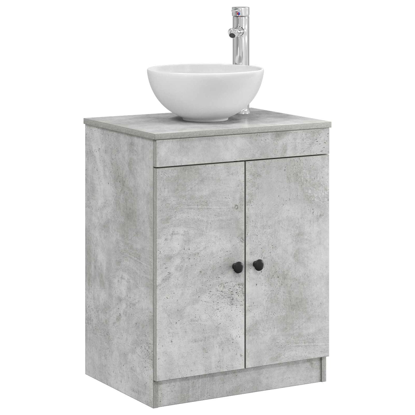 Bathroom Cabinet Concrete Grey 54 x 41 x 70 cm Engineered Wood