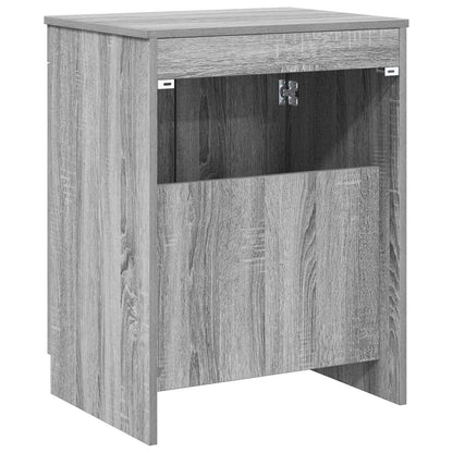 Bathroom Cabinet Grey Sonoma 54 x 41 x 70 cm Engineered Wood